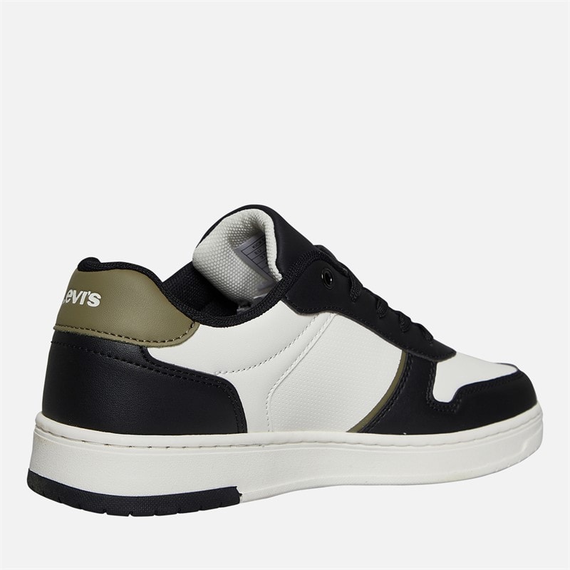 Levi's Junior Kick Sneakers Off White/Black 2933 Off White Black 2933 - Billede 5