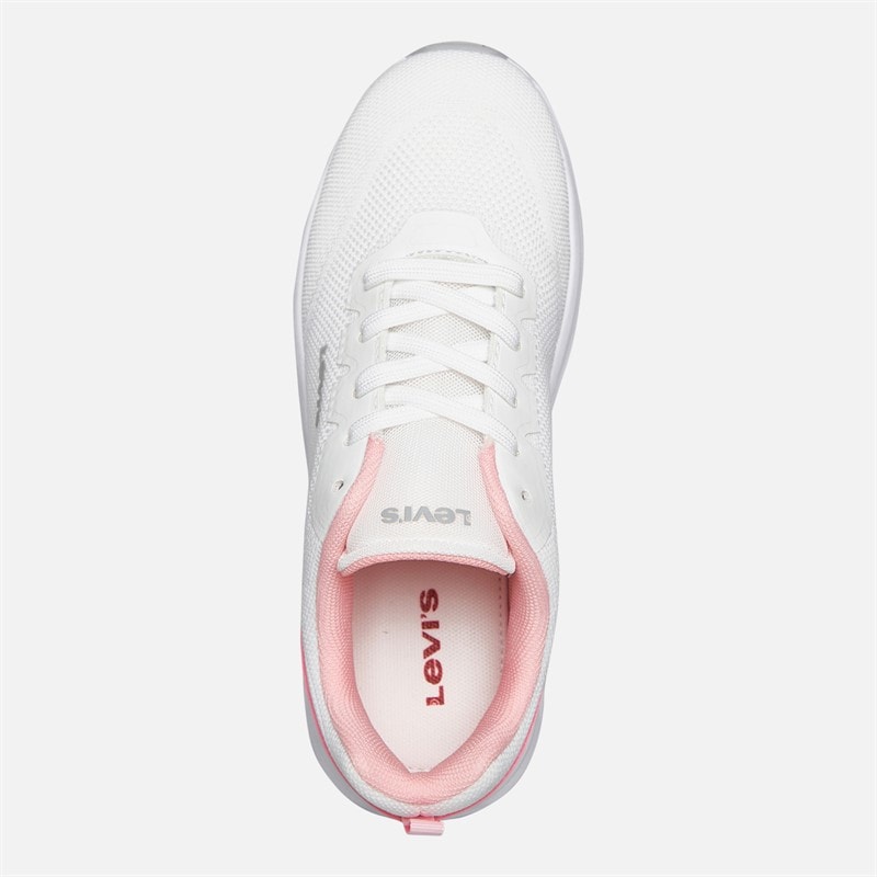 Levi's Junior Piger Hudson Sneakers Hvid/Rose 2900 White Rose 2900 - Billede 4