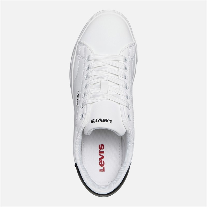 Levi's Junior Rav Sneakers Hvid/Sort 0062 White Black 0062 - Billede 4