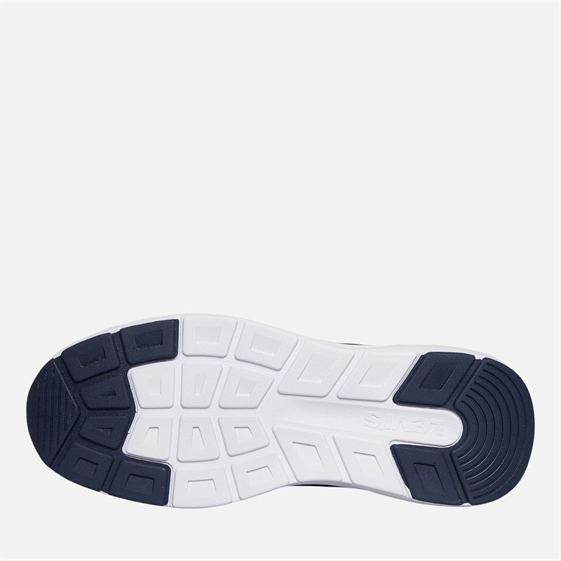 Levi's Junior Hudson Sneakers Navy/Gul 0923 Navy Yellow 0923 - Billede 2