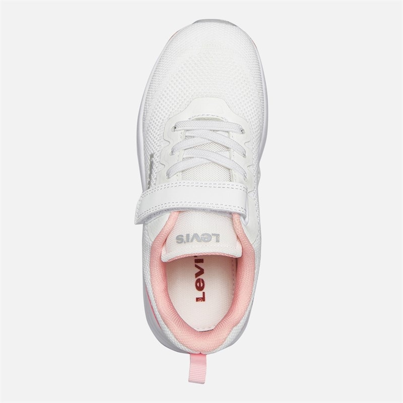 Levi's Piger Hudson Sneakers Hvid/Rose 2900 White Rose 2900 - Billede 4