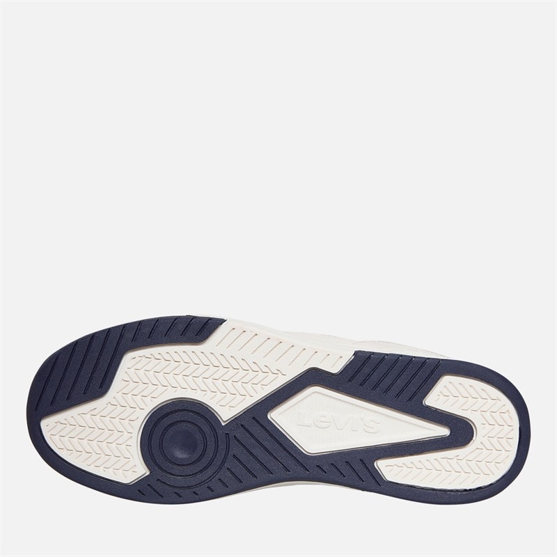 Levi's Junior John Sneakers Off White/Navy 3130 Off White Navy 3130 - Billede 2