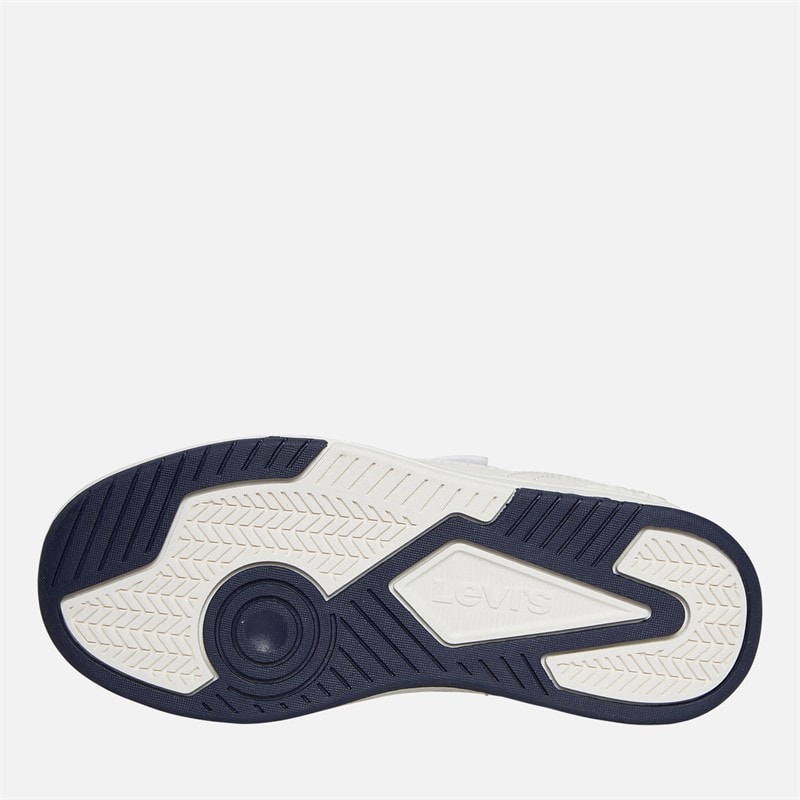 Levi's Børn John Sneakers Off White/Navy 3130 Off White Navy 3130 - Billede 2