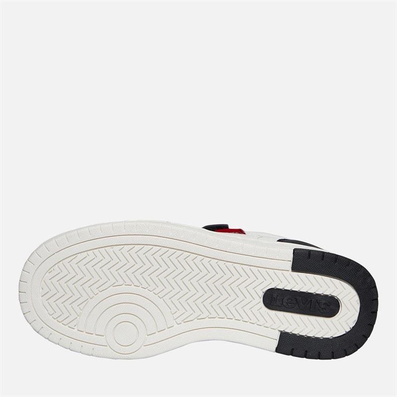 Levi's Børne Kick Sneakers Off White/Sort 2933 Off White Black 2933 - Billede 2