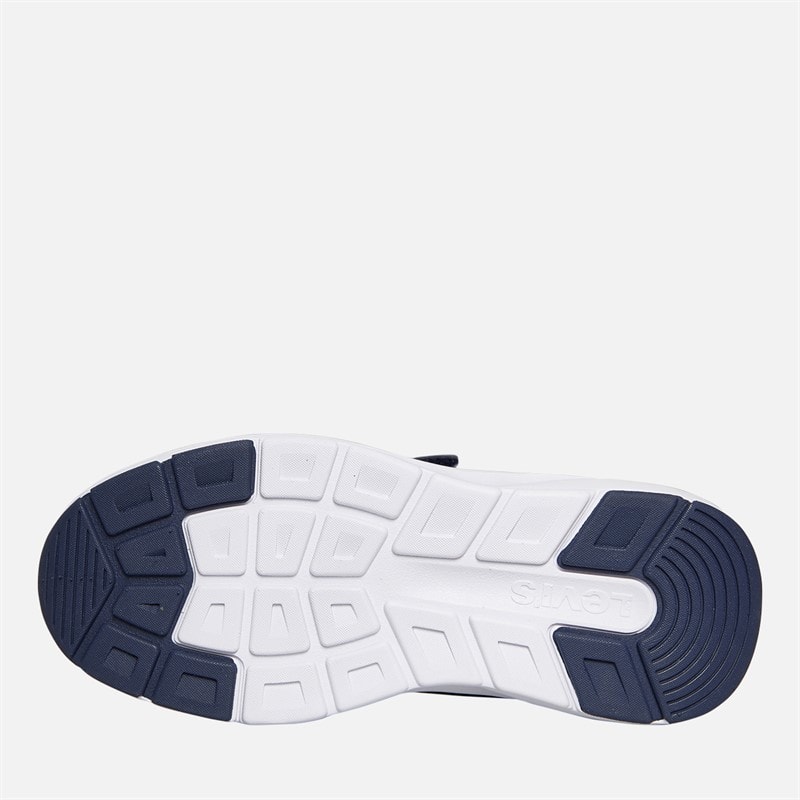 Levi's Børne Hudson Sneakers Navy/Gul 0923 Navy Yellow 0923 - Billede 2
