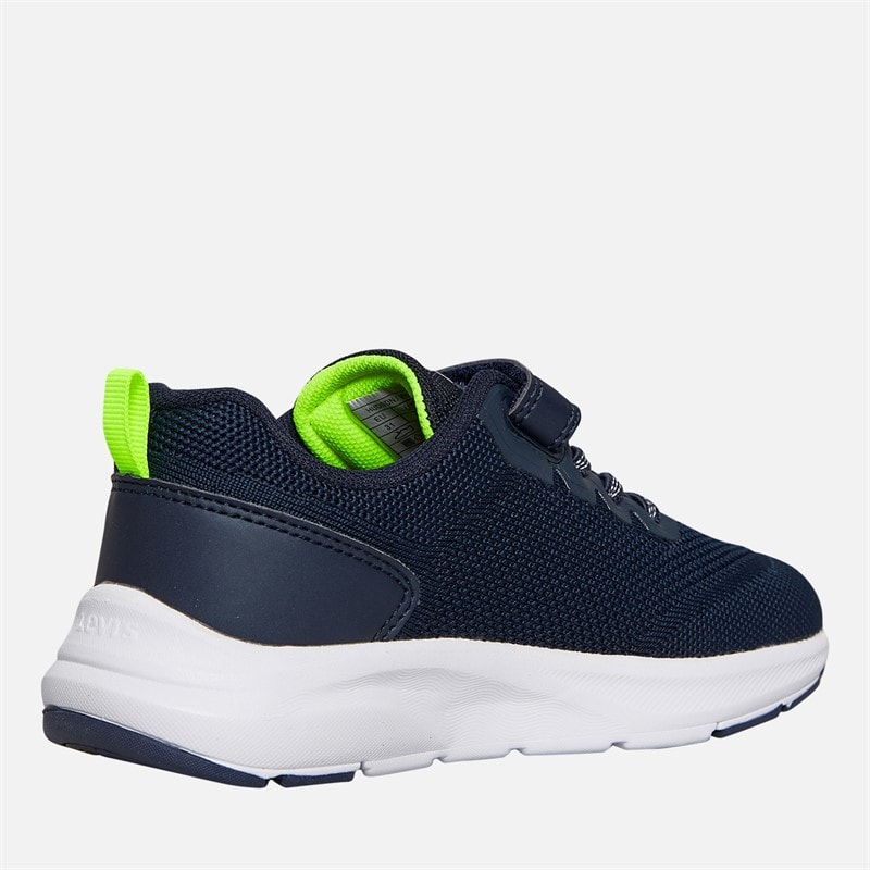 Levi's Børne Hudson Sneakers Navy/Gul 0923 Navy Yellow 0923 - Billede 5