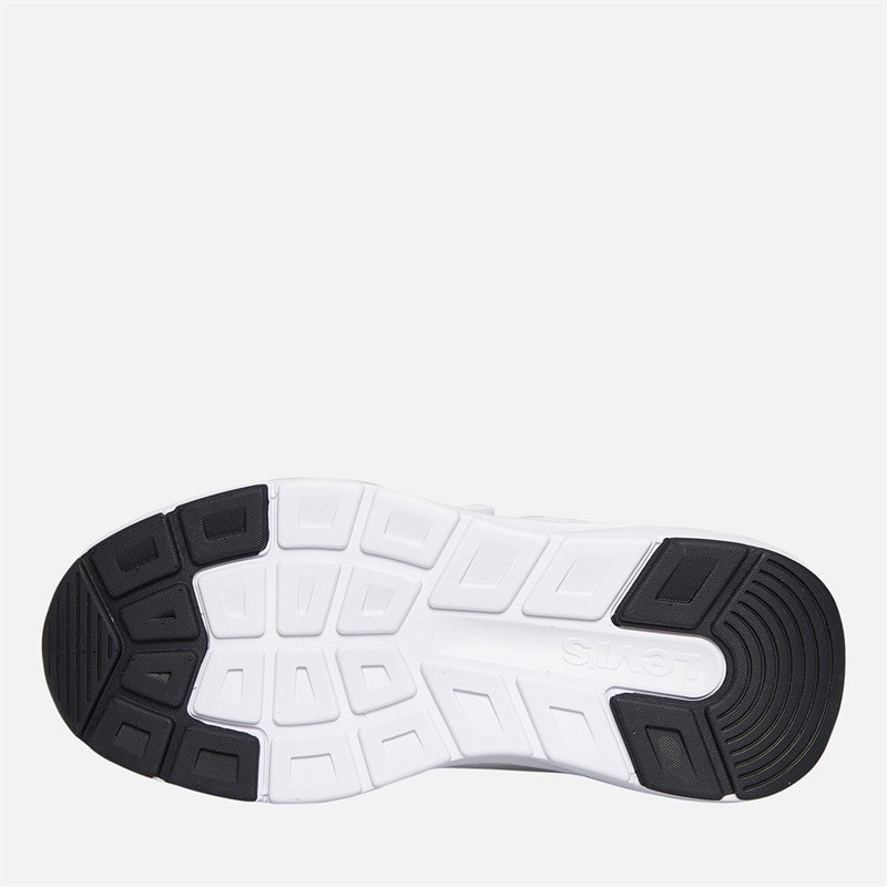 Levi's Børne Hudson Sneakers Hvid/Sort/Rød 0239 White Black Red 0239 - Billede 2