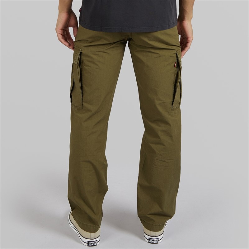 Levi's Herre Lige Cargobukser Dark Olive - Billede 2