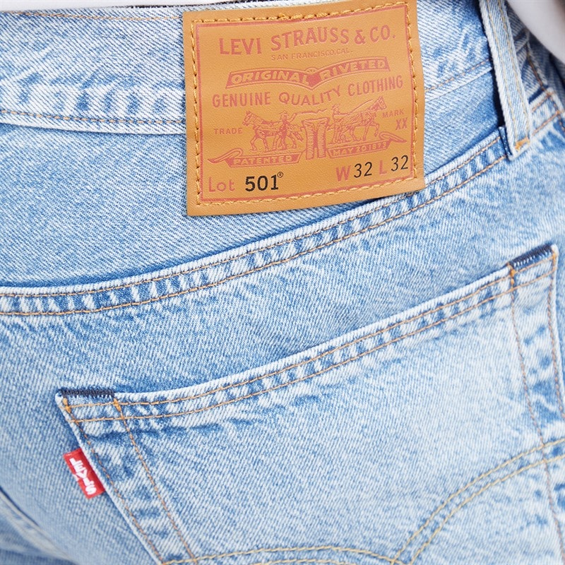 Levi's Herre 501 Levis Original Jeans Low On Sleep - Billede 3