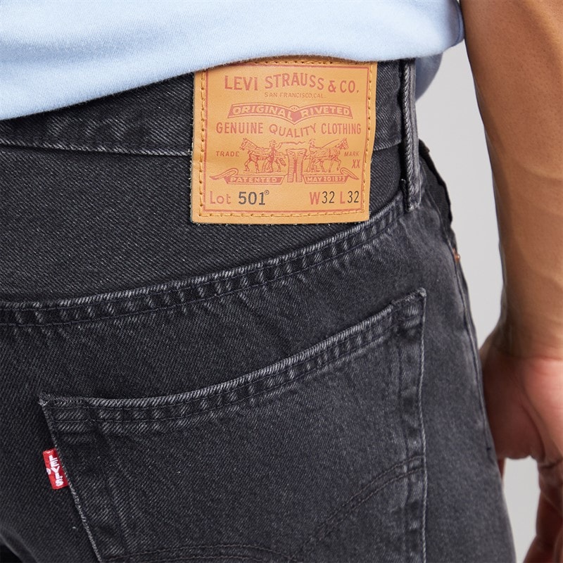 Levi's Herre 501 Levis Original Jeans Crash Courses - Billede 3