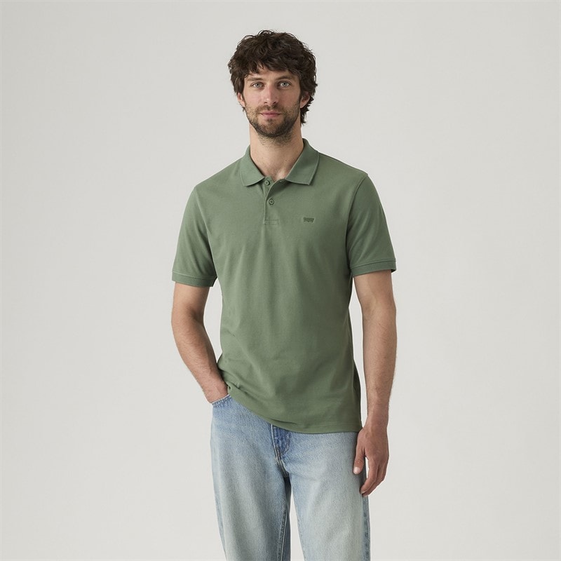 Levi's Herre Slim Housemark Polo Shirt Laurel Wreath - Billede 4