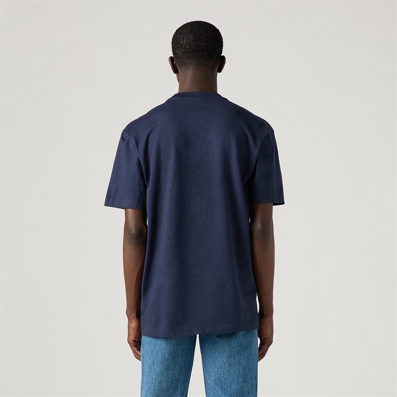 Levi's Herre The HW Pocket T-shirt Navy Blazer - Billede 2