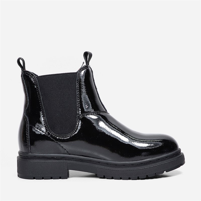 Levi's Børne Piger Oliver Støvler Black Shiny 2459 - Billede 3