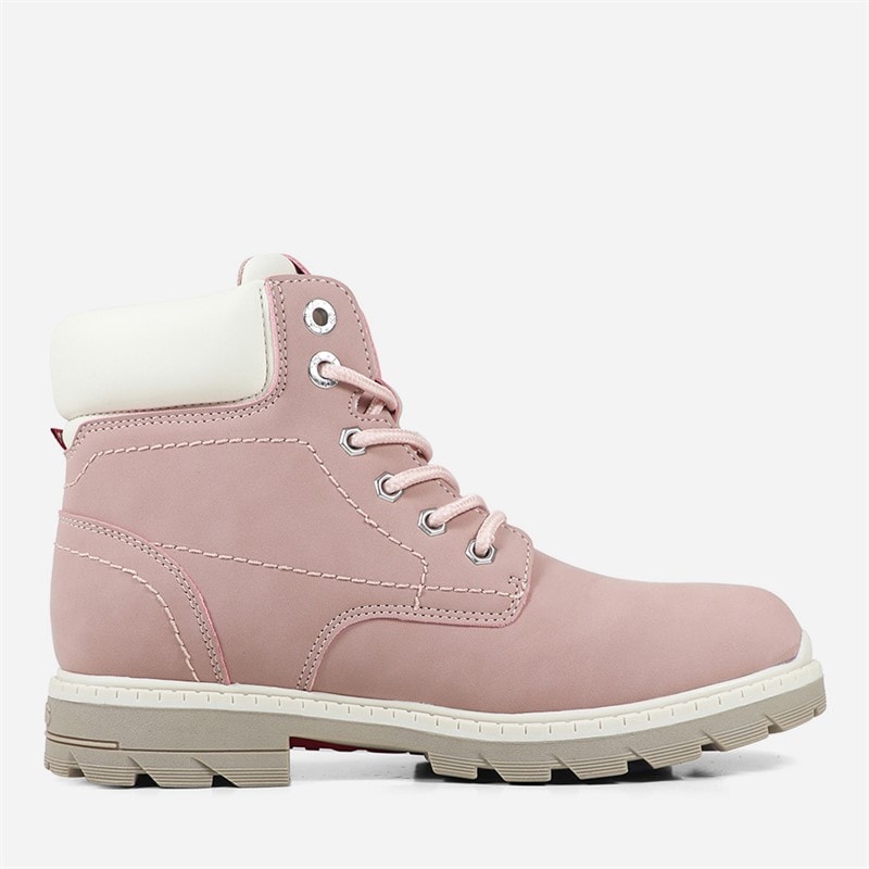 Levi's Junior Piger Forrest Nova Støvler Pink/Ecru 4649 - Billede 3