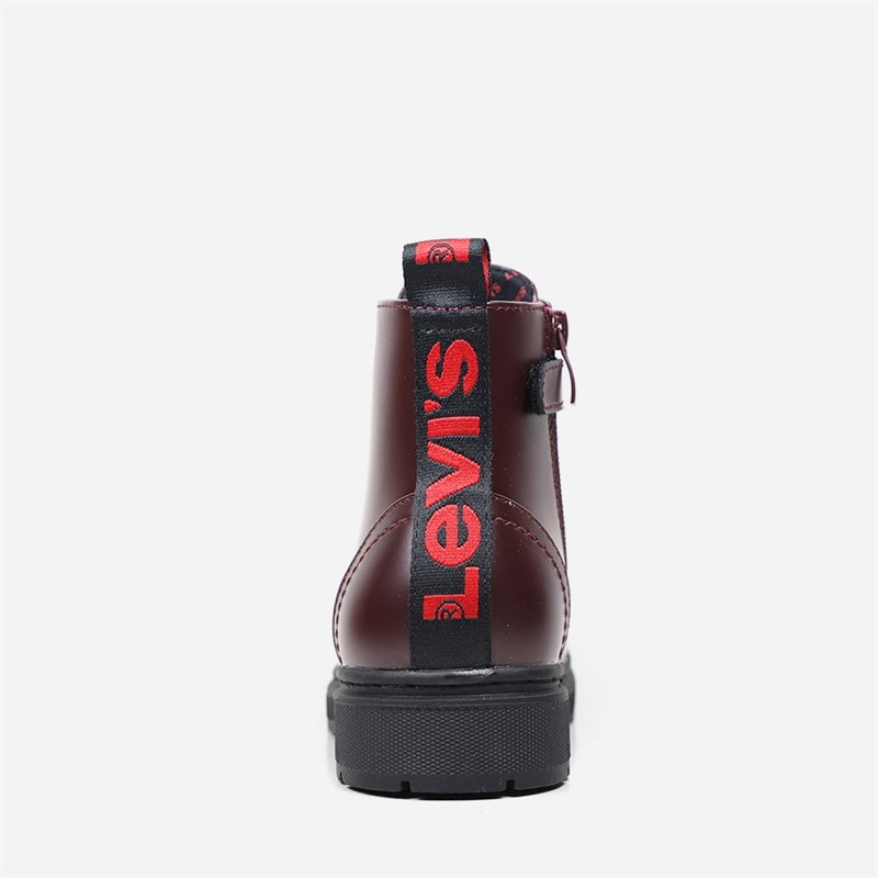 Levi's Børne Catherine Støvler Burgundy 0013 - Billede 4
