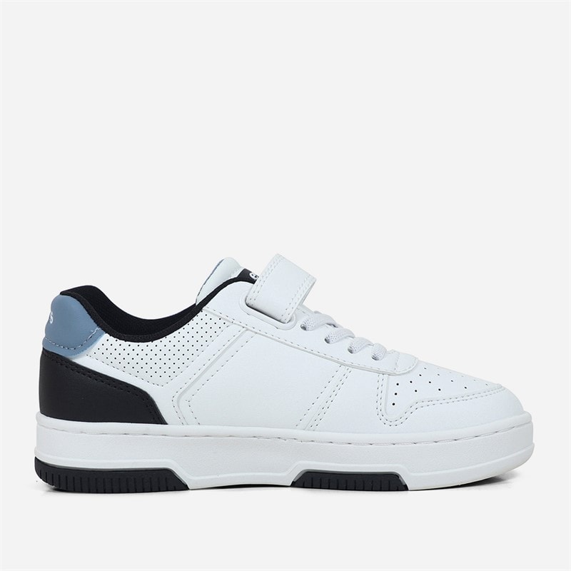 Levi's Børn Maverick Sneakers White Black Blue 0956 - Billede 3