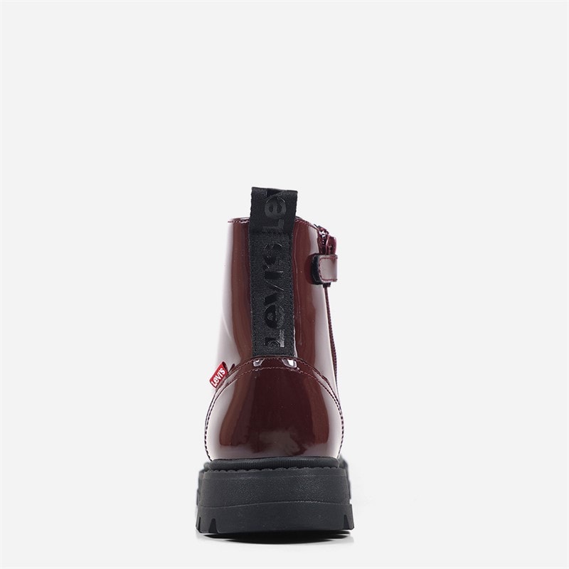 Levi's Junior Pasadena Refresh Støvler Maroon 1347 - Billede 4