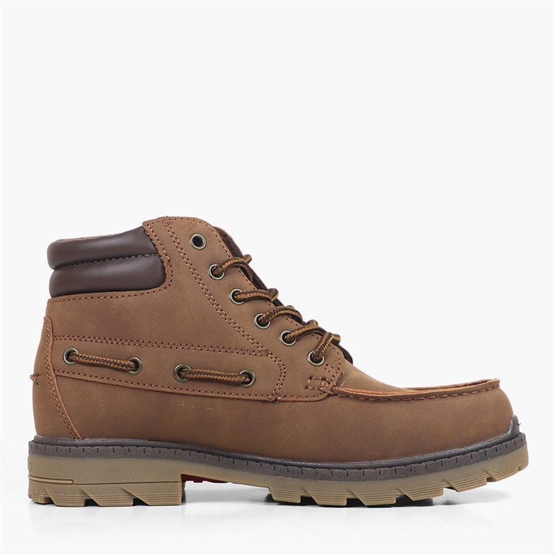 Levi's Junior Eureka Mid Støvler Cognac 0241 - Billede 4