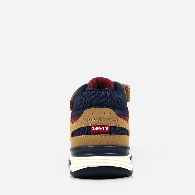 Levi's Børne Sierra Sneakers Kamel/Navy 1506 - Billede 4
