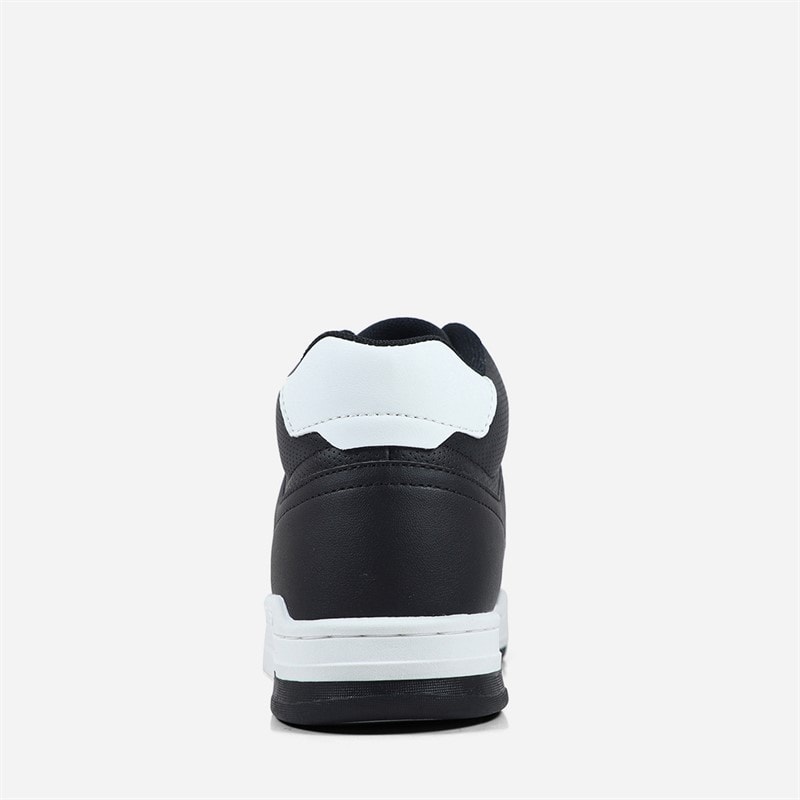 Levi's Junior John Se Mid Sneakers Black White 0008 - Billede 4
