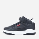 Levi's Børn John Se Mid Sneakers Black White 0008