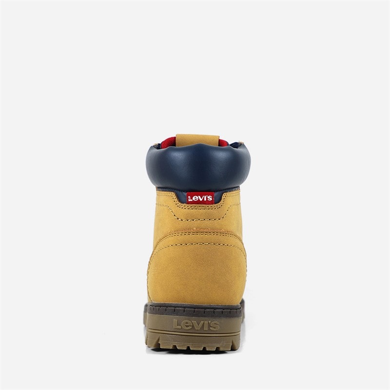 Levi's Junior Forrest Nova Støvler Camel/Navy 1506 - Billede 4