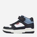 Levi's Børn John Se Mid Sneakers Black Off White 0600