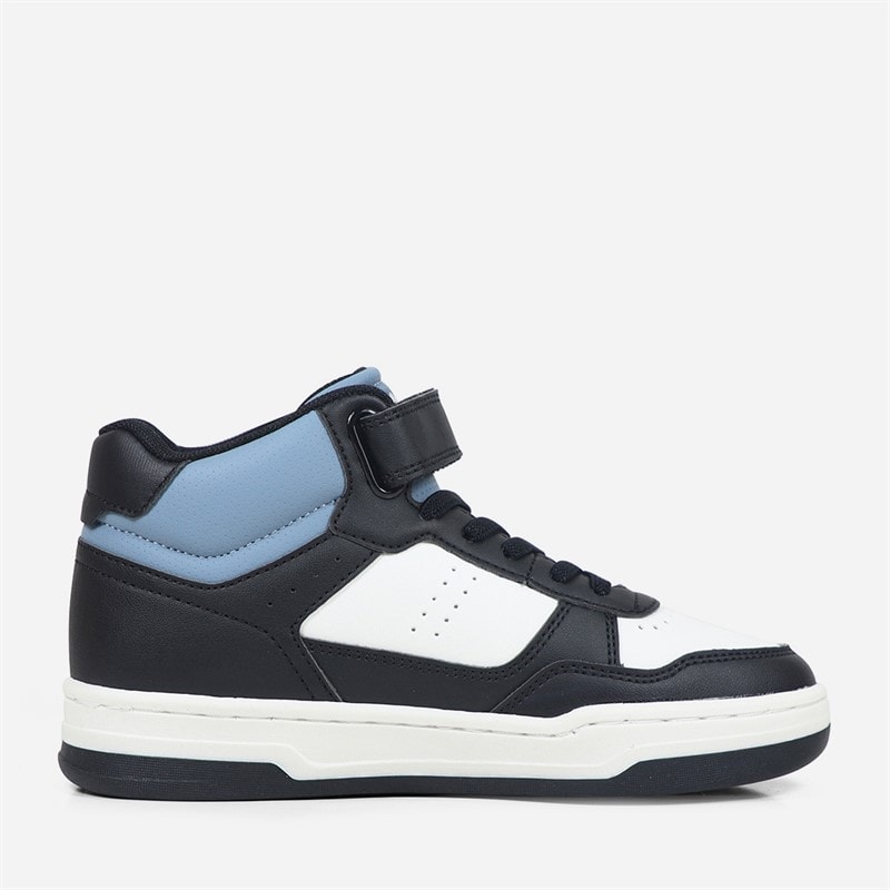 Levi's Børn John Se Mid Sneakers Black Off White 0600 - Billede 3