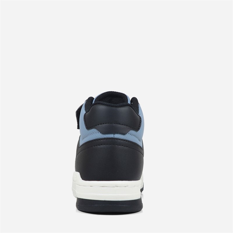 Levi's Børn John Se Mid Sneakers Black Off White 0600 - Billede 4