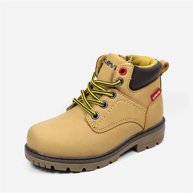 Levi's Piger Jax Plus Mini Støvler Camel 0138 - Billede 2