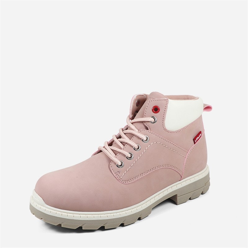 Levi's Junior Piger Jax Plus Støvler Pink/Ecru 4649 - Billede 2
