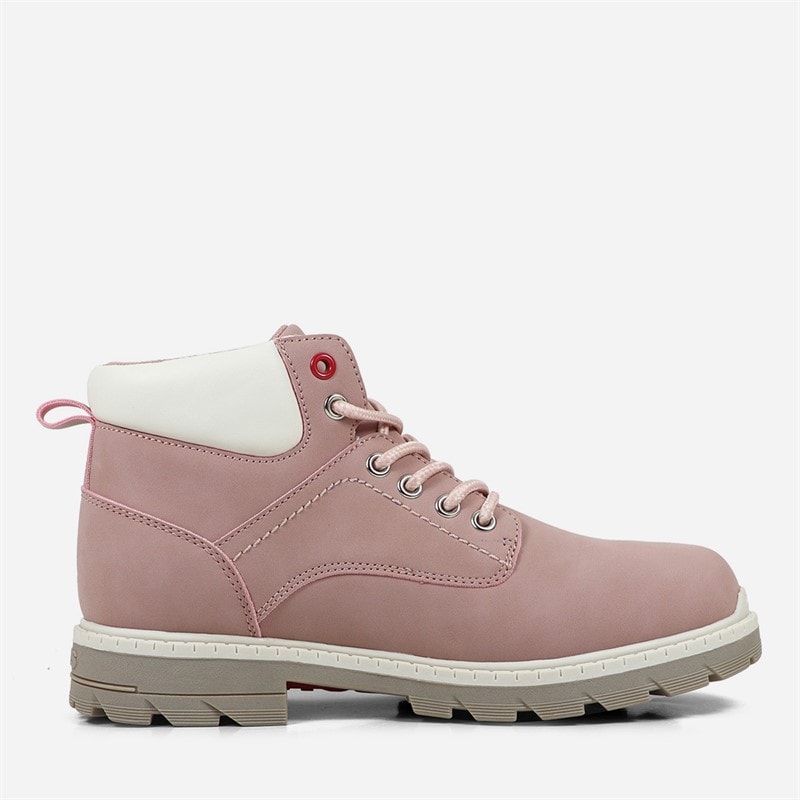 Levi's Junior Piger Jax Plus Støvler Pink/Ecru 4649 - Billede 3