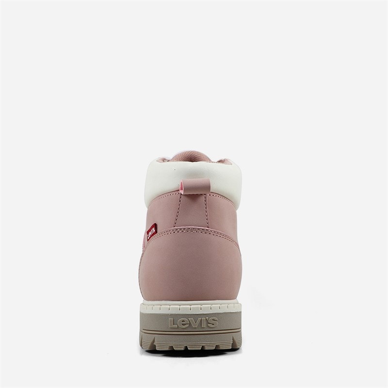 Levi's Junior Piger Jax Plus Støvler Pink/Ecru 4649 - Billede 4