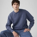 Levi's Herre Authentic Crew Sweatshirt Sargasso Sea Garment Dye