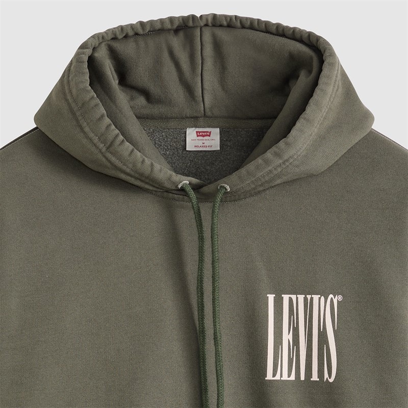 Levi's Herre afslappet grafisk hættetrøje Kambaba - Billede 5