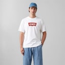 Levi's Herre Vintage Fit Grafisk T-shirt Vintage Chili Oil Batwing White