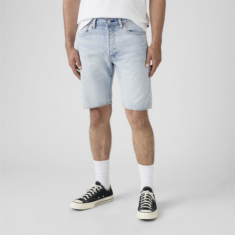 Levi's Herre 501 Original Shorts Lyse tråd