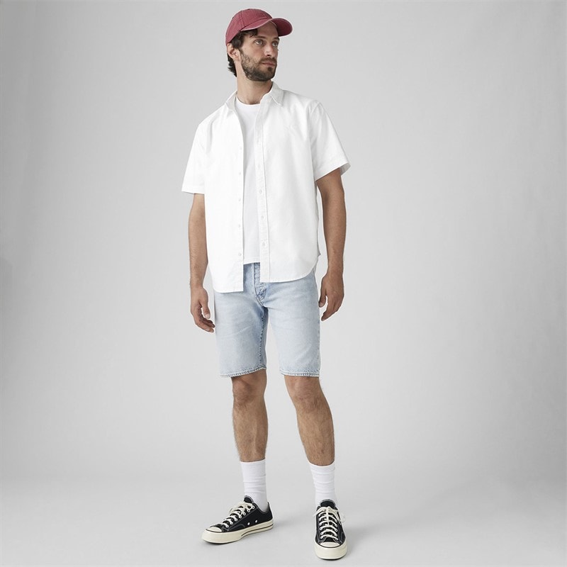 Levi's Herre 501 Original Shorts Lyse tråd - Billede 4