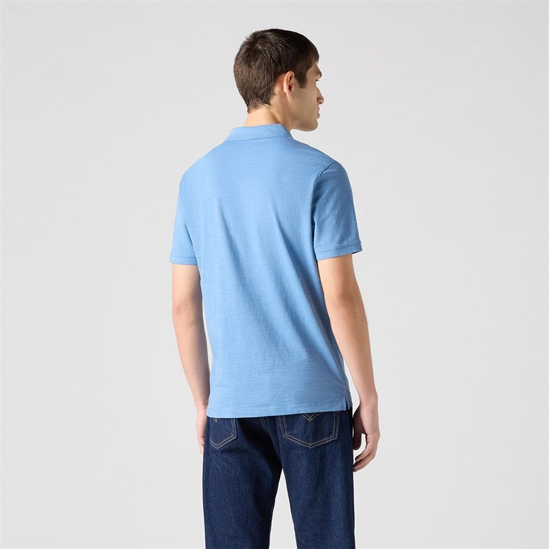 Levi's Herre Slim Housemark Polo Skjorte Stille havn - Billede 2
