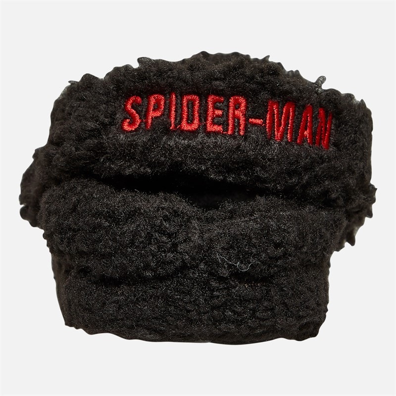 Spiderman Drenge Telford Borg Hjemmesko Sort/Rød - Billede 4