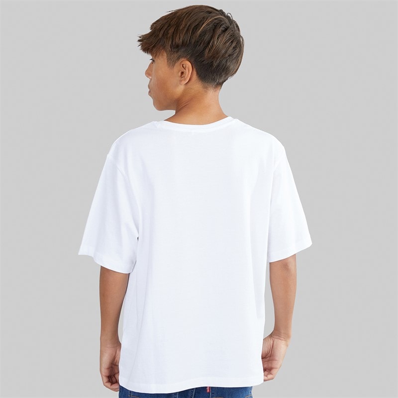 MINECRAFT Drenge Mjahi T-shirt Bright White - Billede 2