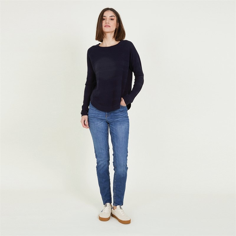 Noisy May Dame Satty Skinny Jeans Blå - Billede 3