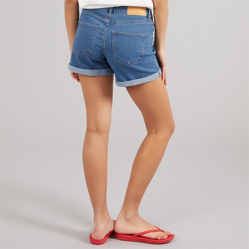 Noisy May Dame Debby Denim Shorts Medium Blue Denim - Billede 2