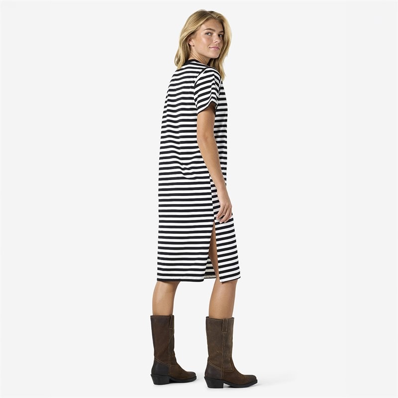 Noisy May Dame stribet minikjole Sort - Billede 2