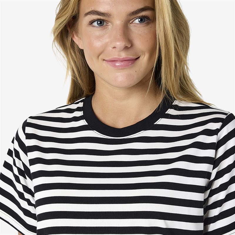 Noisy May Dame stribet minikjole Sort - Billede 3