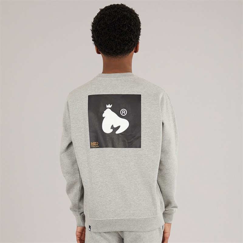 Money Drenge Relex Crew Sweatshirt Grå - Billede 2