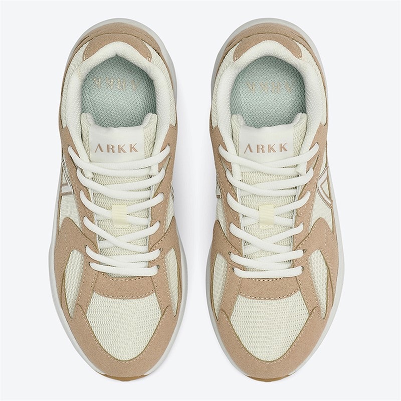 ARKK Copenhagen Eral Sneakers Beige/Hvid Beige White - Billede 3