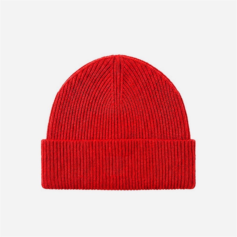 ARKK Copenhagen Signatur ribstrikket hue Fiery Red - Billede 2