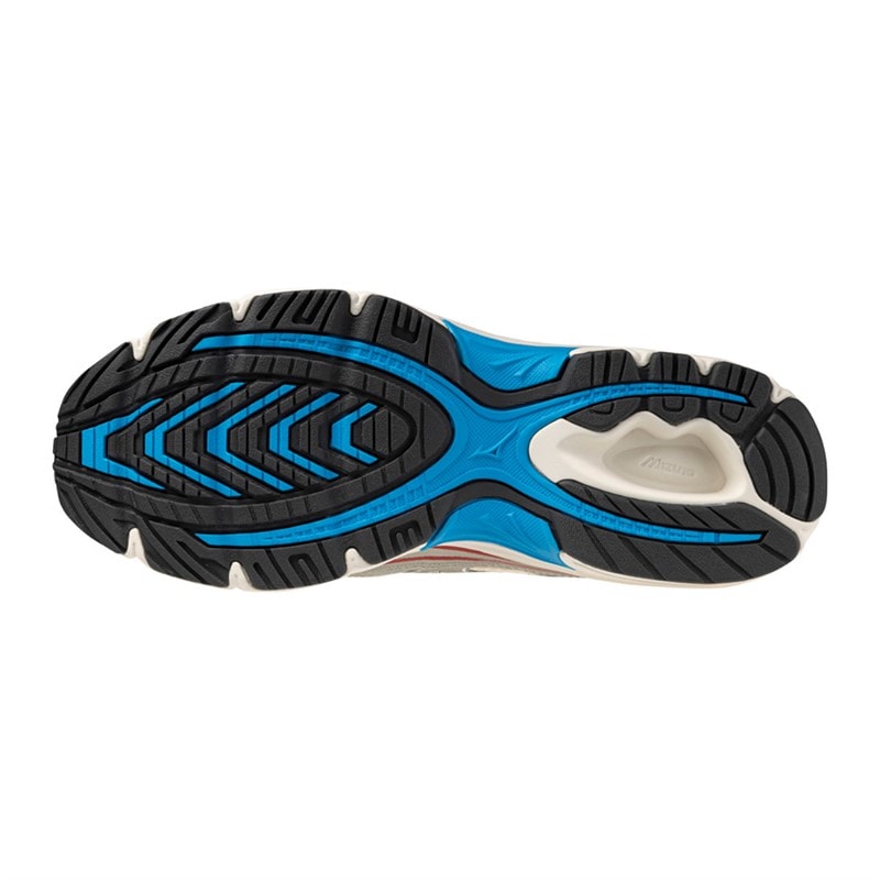 Mizuno MXR Træningssko Pristine / High Risk Rød / Blue Pace - Billede 2
