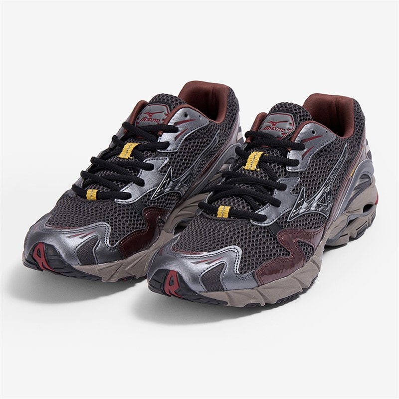 Mizuno Wave Rider 10 Træningssko Black Sand/Sort/Chicory Coffe - Billede 4
